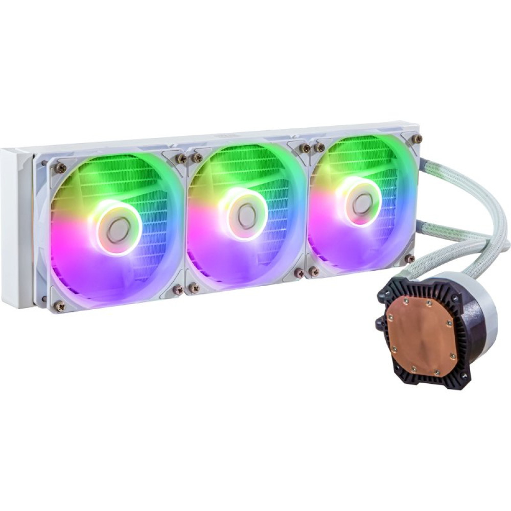 Система водяного охлаждения CoolerMaster MasterLiquid 360L Core ARGB White (MLW-D36M-A18PZ-RW)
