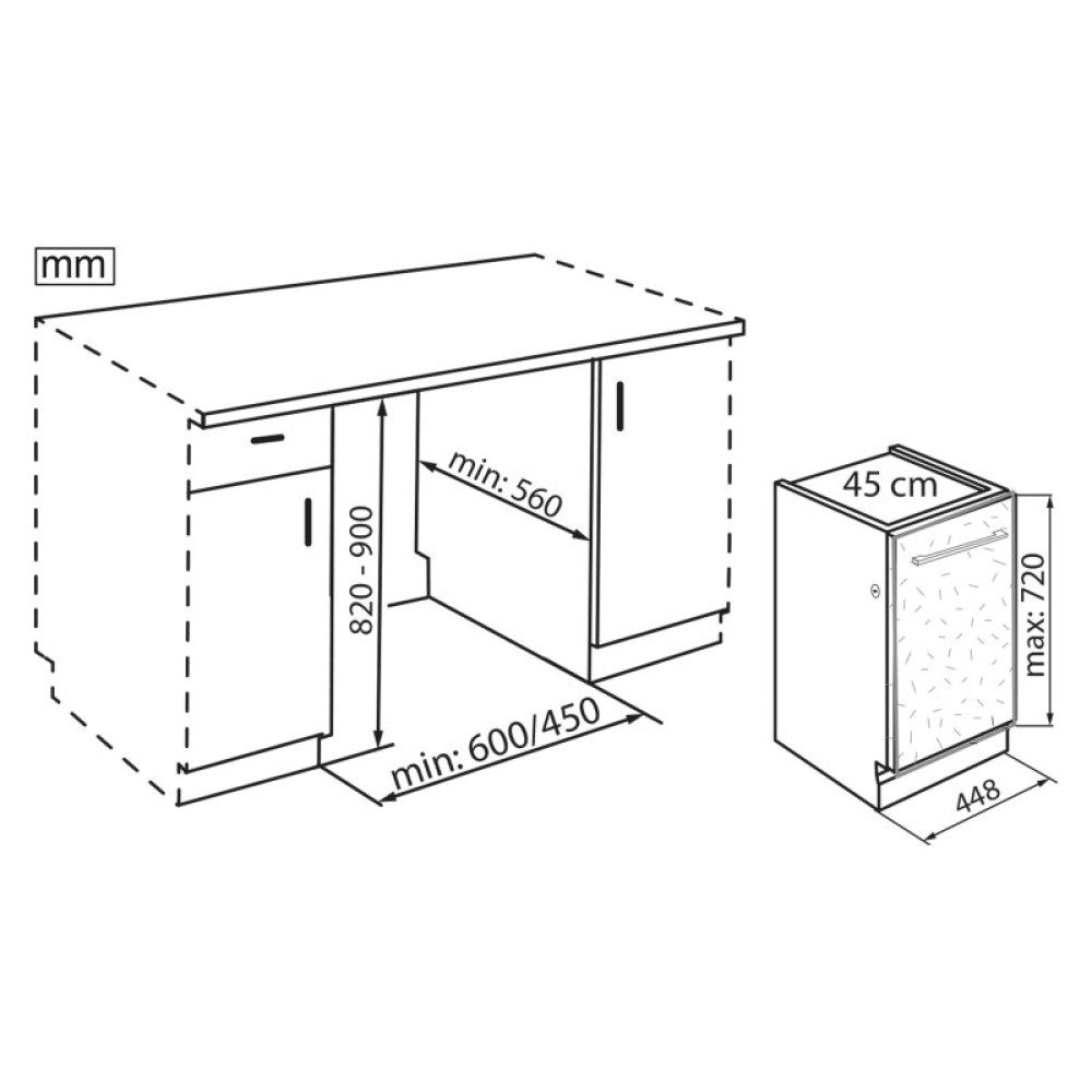 Посудомийна машина Whirlpool WSIC3M27C