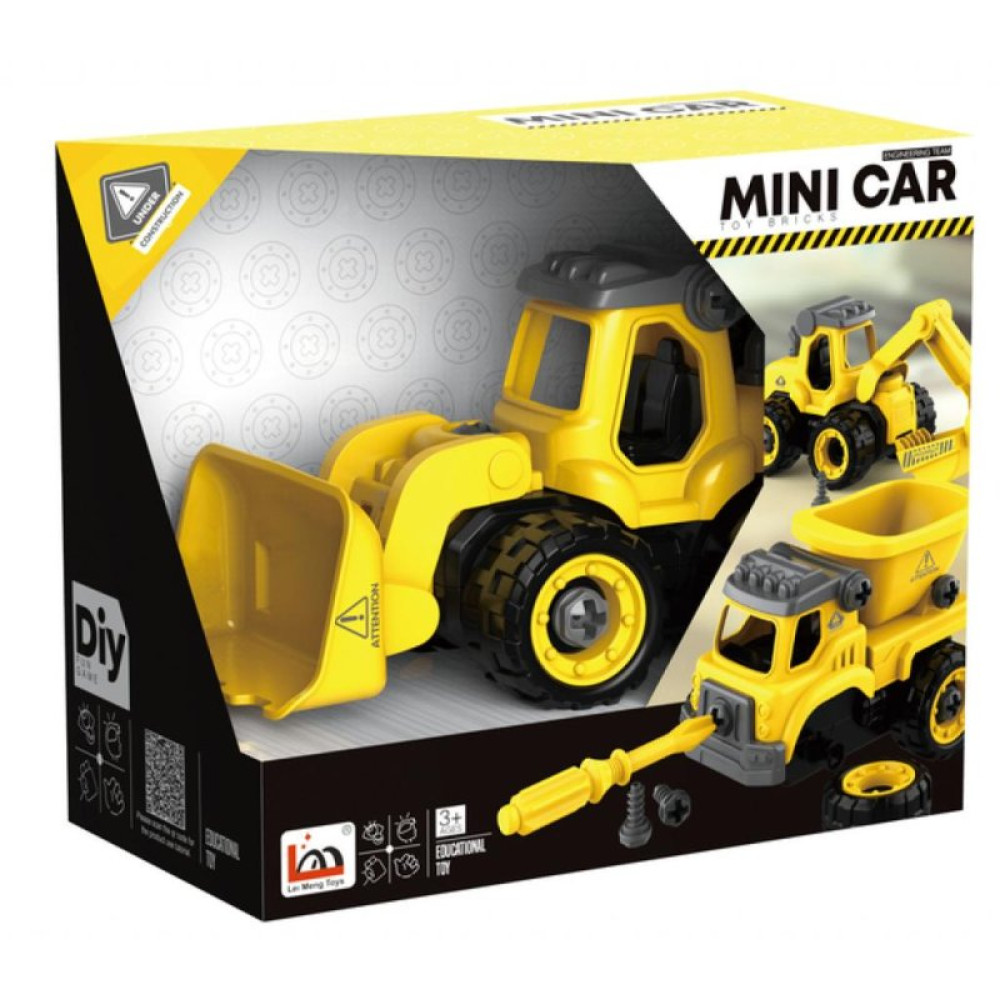 Конструктор Diy Spatial Creativity Дорожный каток (CJ-1614168)