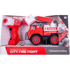 Конструктор Diy Spatial Creativity Пожарный кран с электродвигателем (CJ-1365105)