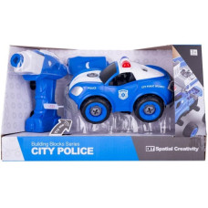 Конструктор Diy Spatial Creativity Полицейская машина с электродвигателем (CJ-1365063) Конструктор Diy Spatial Creativity Полицейская машина с электродвигателем (CJ-1365063)