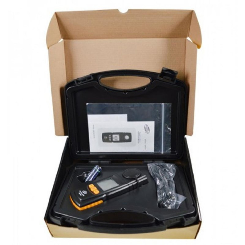 Измеритель освещенности Benetech люксметр + термометр, USB (GM1020)