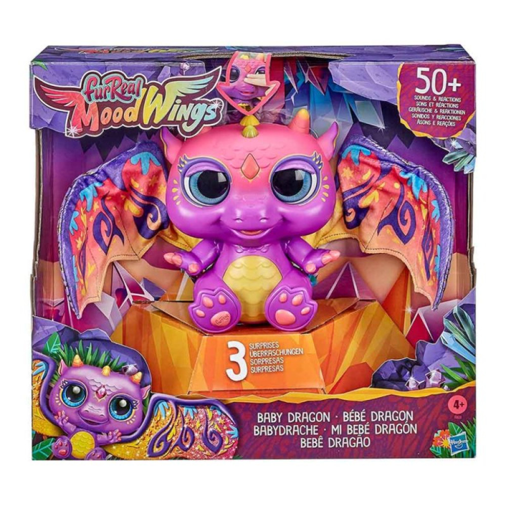 Интерактивная игрушка Hasbro FurReal Friends Дракончик с аксессуарами (F0633)