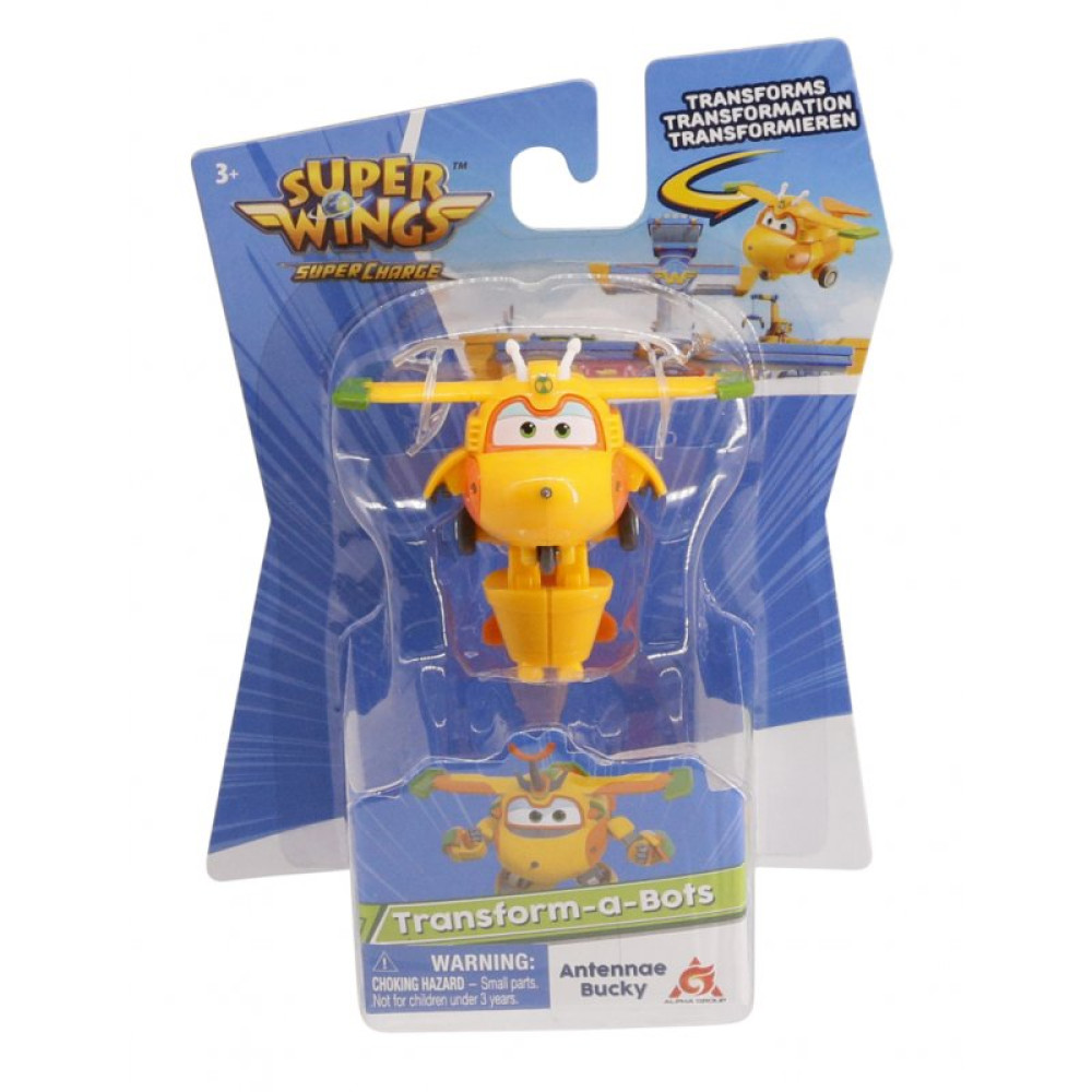Трансформер Super Wings Transform-a-Bots Bucky, Бакі (EU740073)
