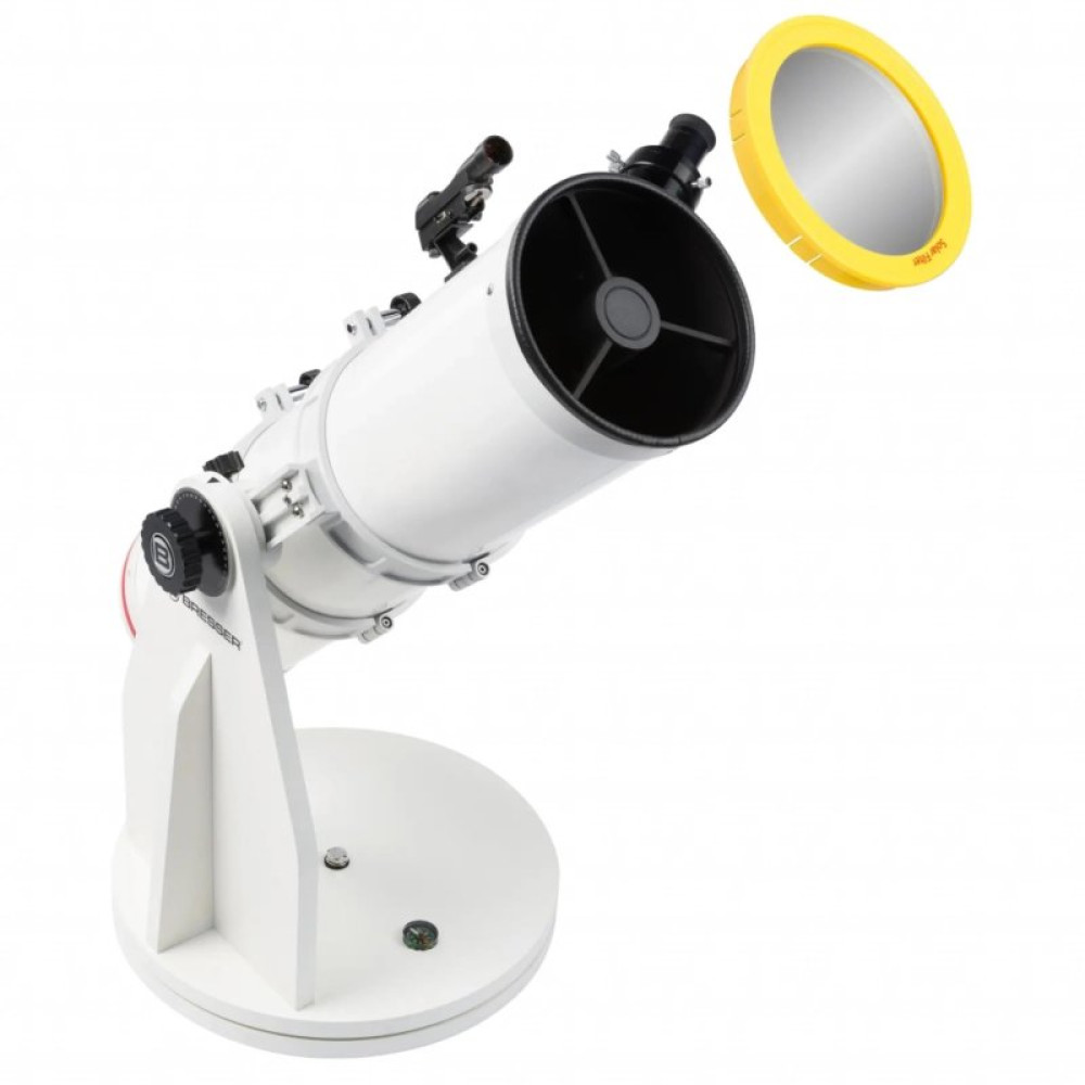 Телескоп Bresser Messier 6" Dobson із сонячним фільтром (926266)
