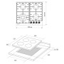 Варочная поверхность Pyramida PFG 604 T WH B