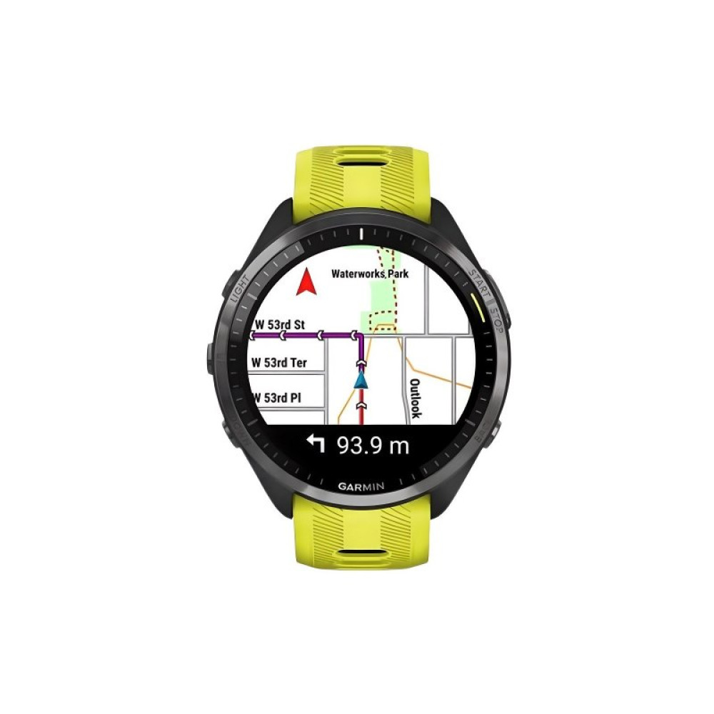 Смарт-годинник Garmin Forerunner 965, Amp Yellow, GPS (010-02809-12)