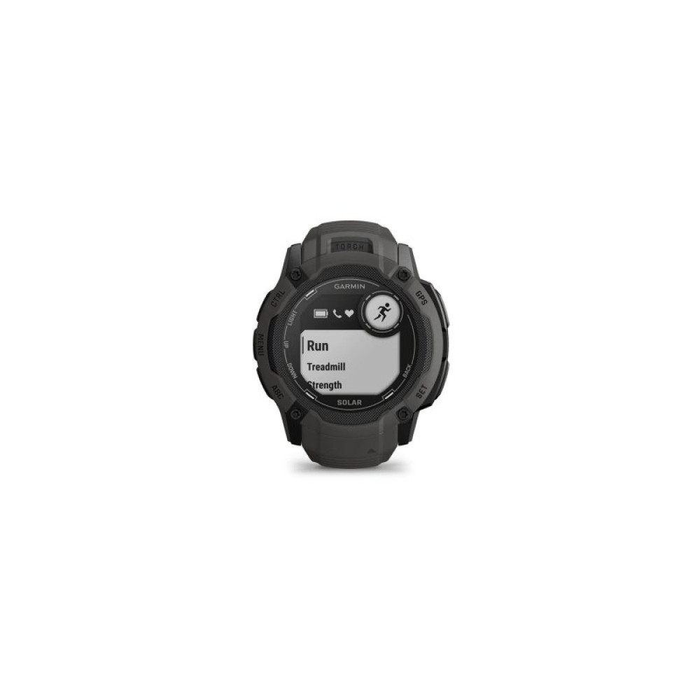 Смарт-часы Garmin Instinct 2X, Solar, Graphite, GPS (010-02805-00)