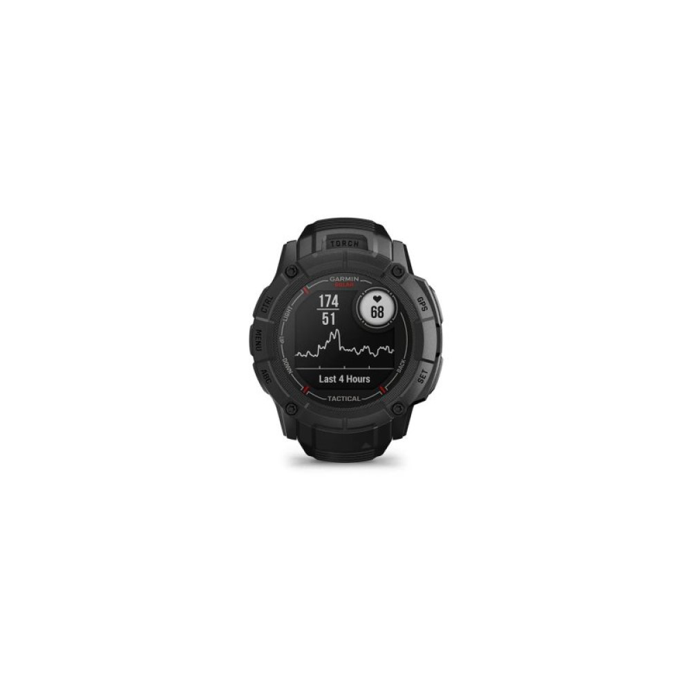 Смарт-часы Garmin Instinct 2X, Solar, Tactical Edition, Black, GPS (010-02805-03)