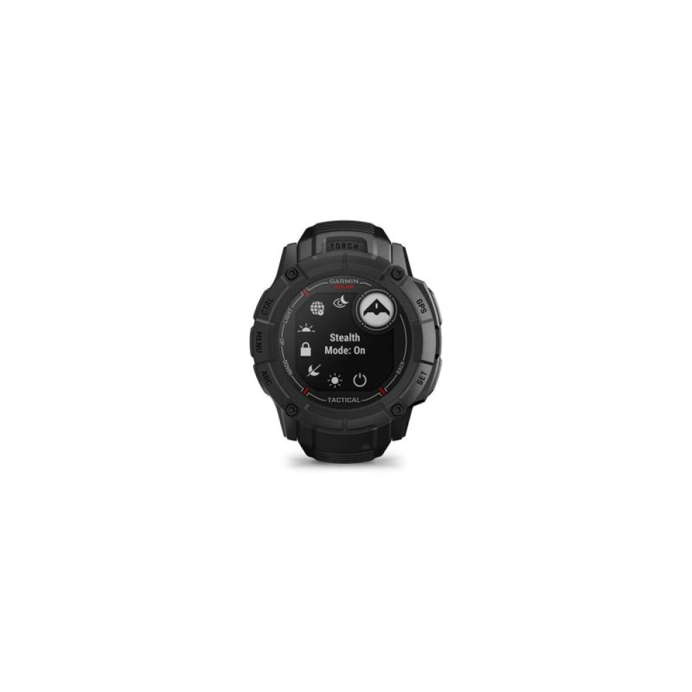 Смарт-часы Garmin Instinct 2X, Solar, Tactical Edition, Black, GPS (010-02805-03)