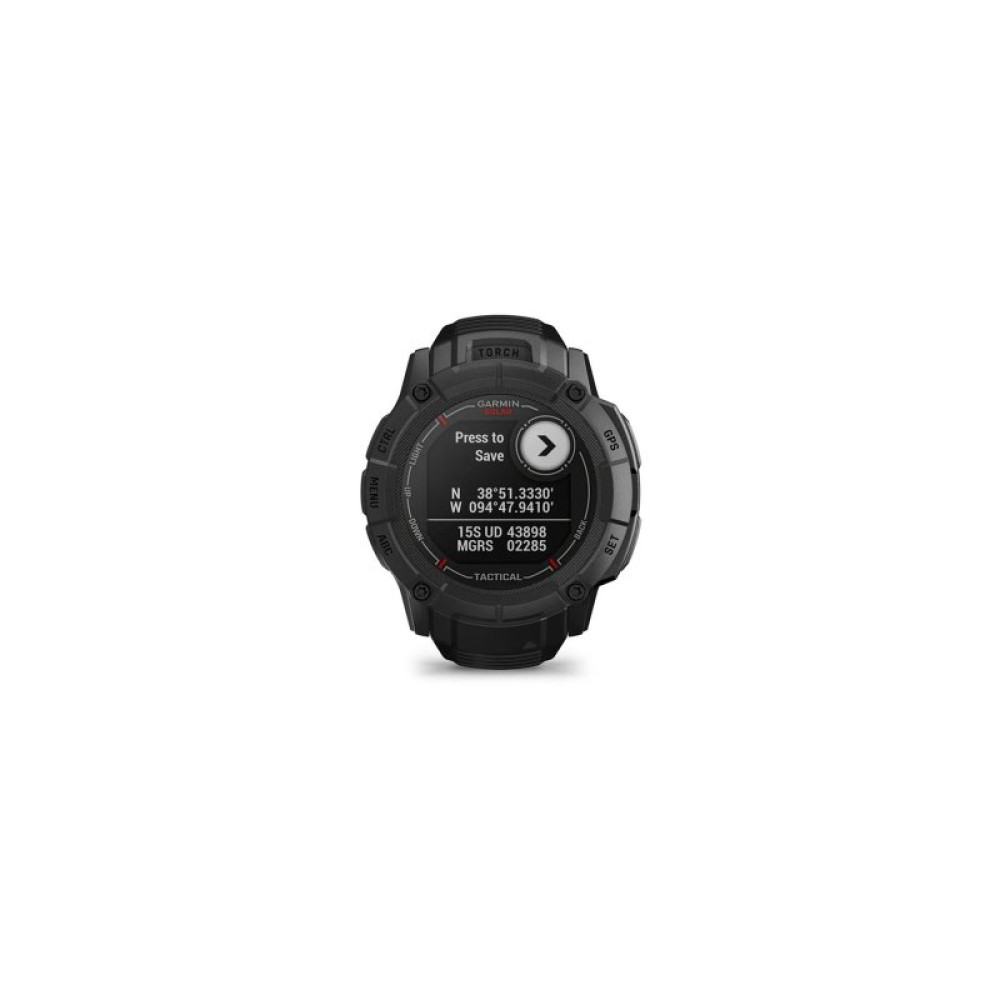 Смарт-часы Garmin Instinct 2X, Solar, Tactical Edition, Black, GPS (010-02805-03)