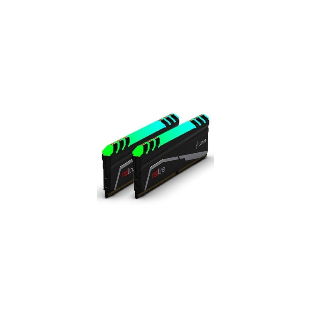 Модуль пам'яті для комп'ютера DDR4 32GB (2x16GB) 4000 MHz Redline Lumina RGB Mushkin (MLA4C400JNNM16GX2)