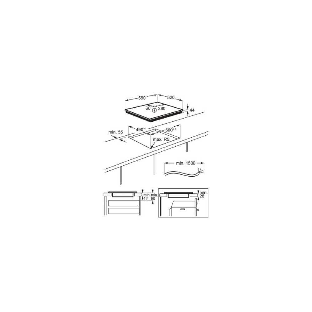 Варочна поверхня Electrolux CIT61443