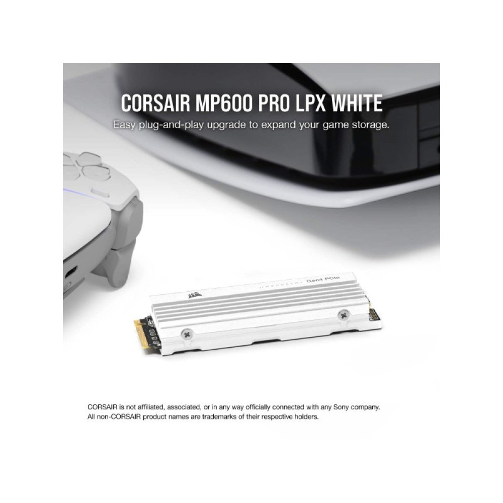 Накопитель SSD M.2 2280 2TB MP600PRO LPX Corsair (CSSD-F2000GBMP600PLPW)
