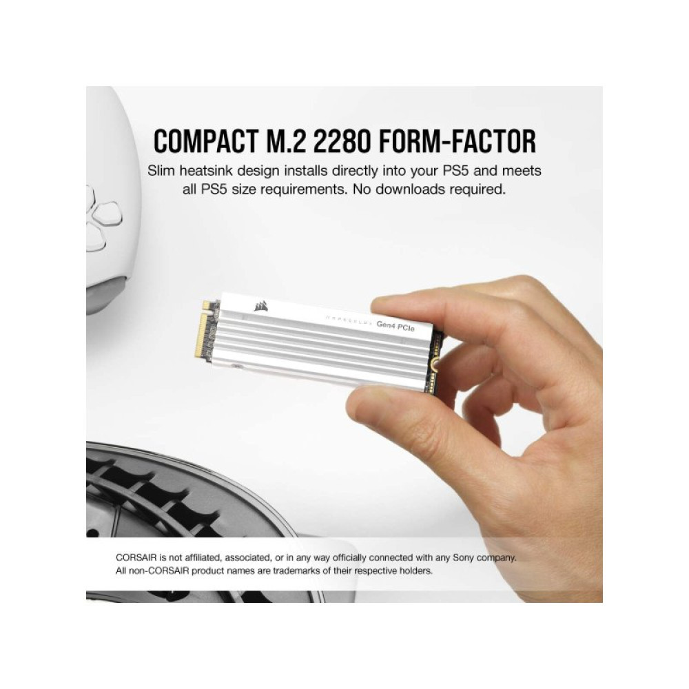 Накопитель SSD M.2 2280 2TB MP600PRO LPX Corsair (CSSD-F2000GBMP600PLPW)