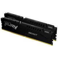 Модуль пам'яті для комп'ютера DDR5 16GB (2x8GB) 6000 MHz Beast Kingston Fury (ex.HyperX) (KF560C36BBEK2-16)