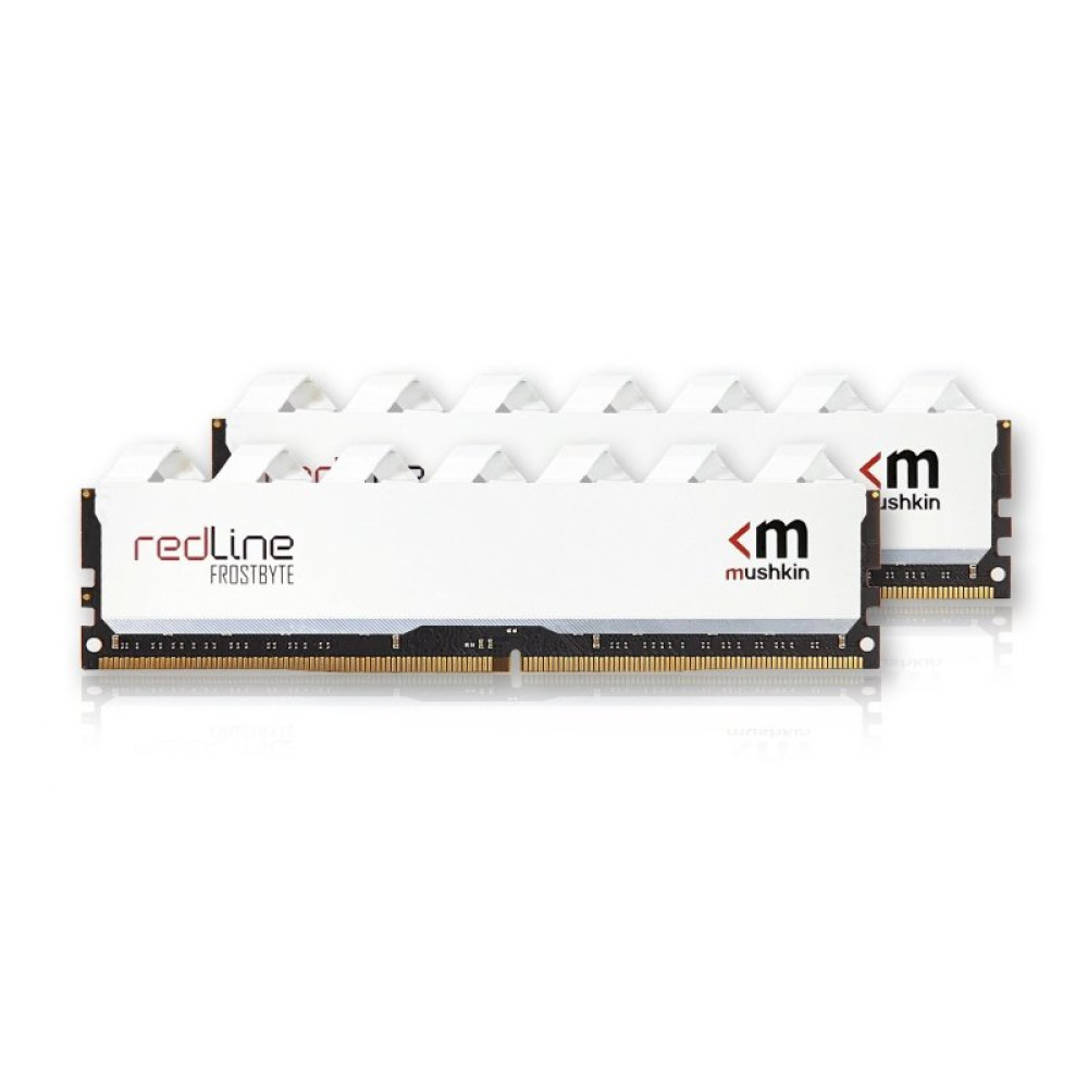 Модуль памяти для компьютера DDR4 32GB (2x16GB) 3200 MHz Redline White Mushkin (MRD4U320GJJM16GX2)