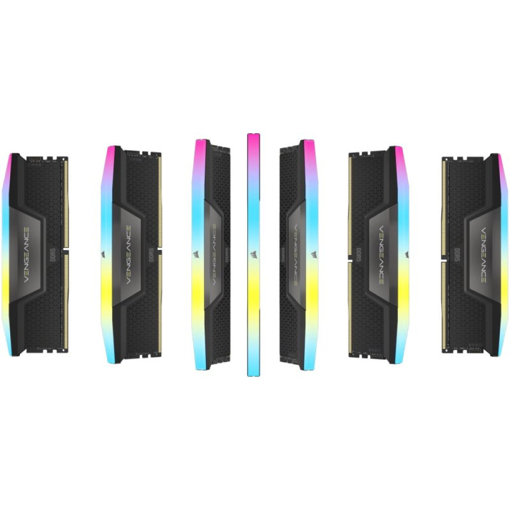 Модуль памяти для компьютера DDR5 32GB (2x16GB) 7200 MHz Vengeance RGB Corsair (CMH32GX5M2X7200C34)