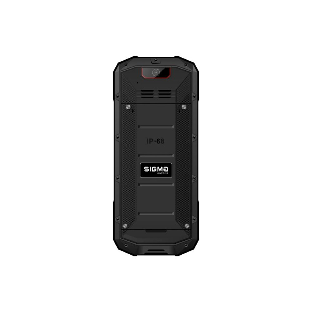 Мобільний телефон Sigma X-treme PA68 Black Red (4827798466520)