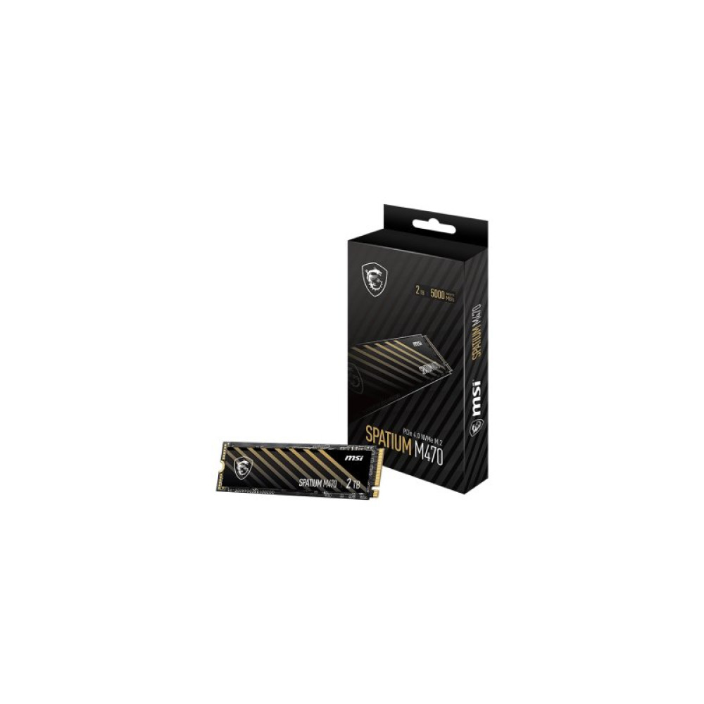 Накопитель SSD M.2 2280 2TB SPATIUM M470 MSI (S78-440Q470-P83)