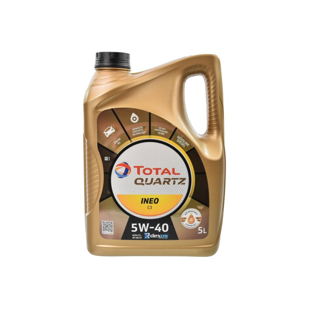 Моторное масло Total QUARTZ Ineo C3 5w40 5л (213790)