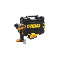 Шуруповерт DeWALT 18 В XR Li-lon PowerStack 1.7Ah, 192 Нм, кейс TSTAK (DCF840E1T)