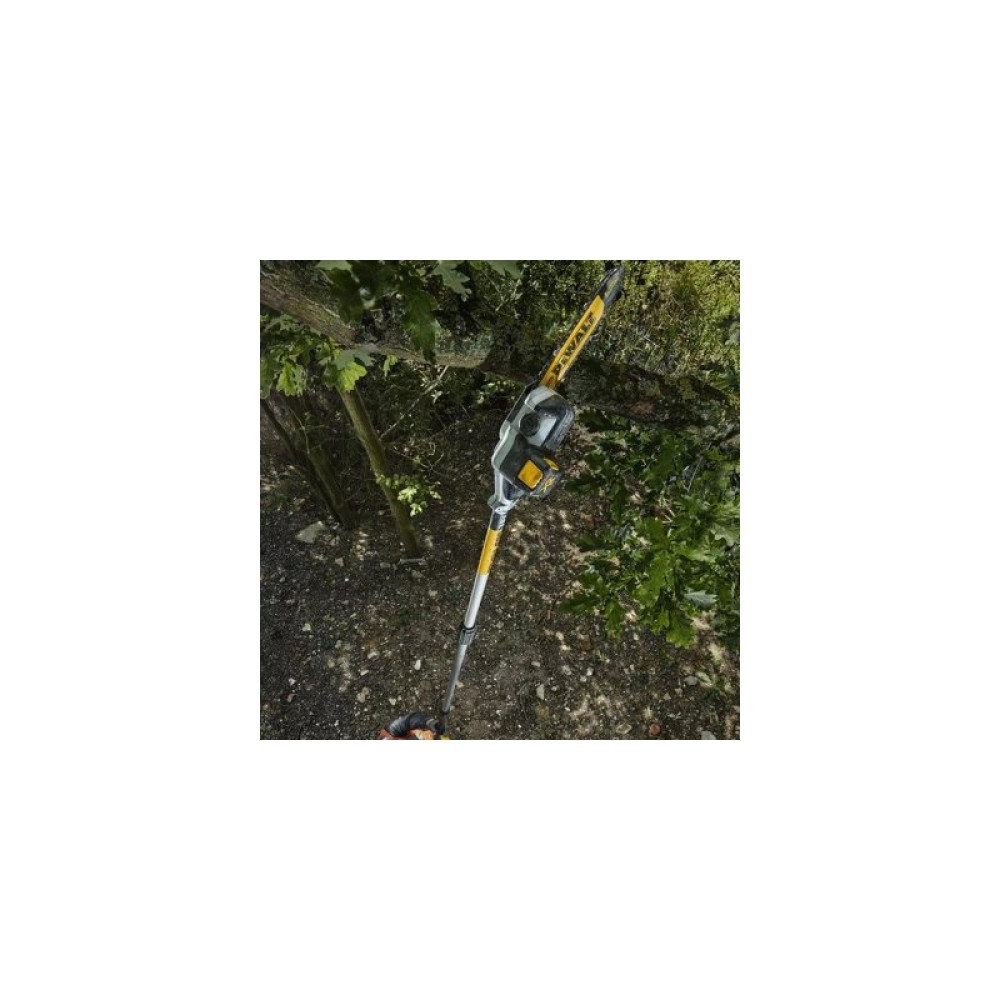 Цепная пила DeWALT высоторез 18V, 5Ah, длина шины 20 см (DCMPS567P1)