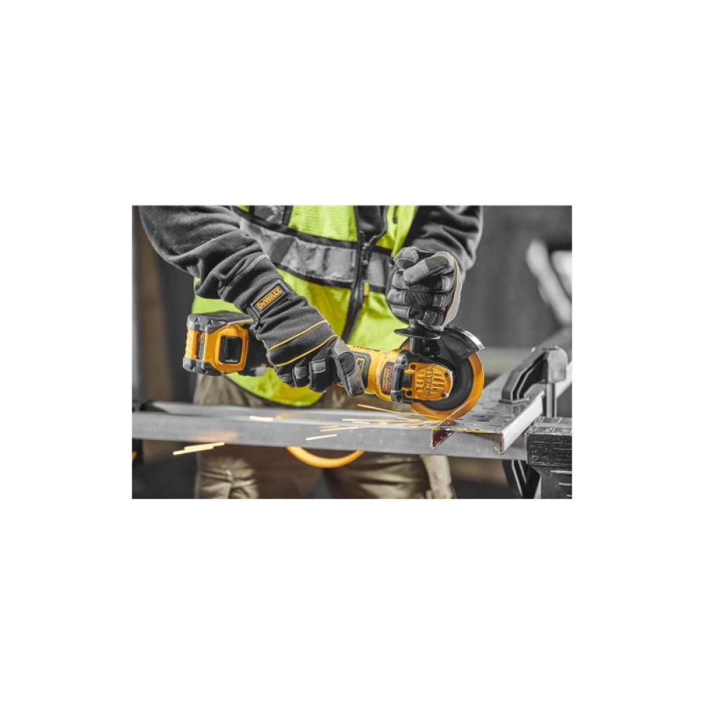 Шліфувальна машина DeWALT 18В XR Li-lon, 125 мм, 9000 об/хв, TSTAK (без АКБ та ЗП) (DCG409NT)