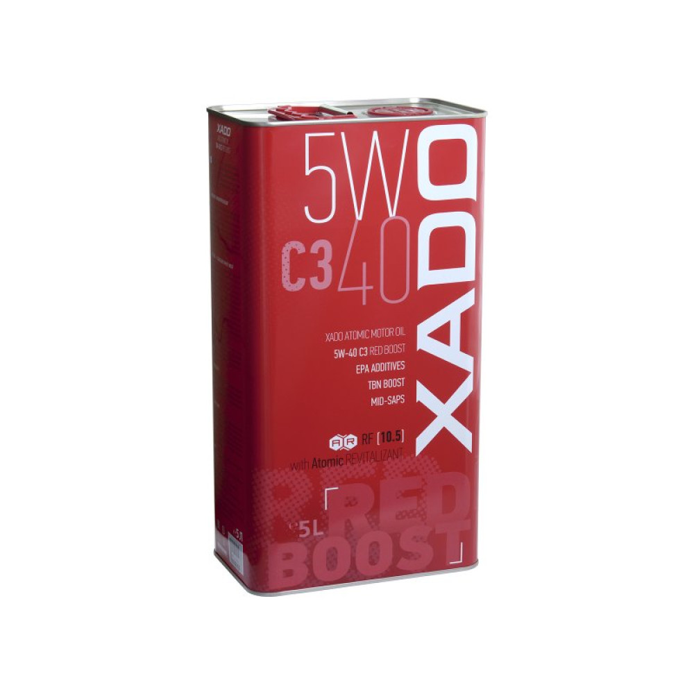Моторна олива Xado 5W-40 C3 Red Boost 4 л (XA 26222)