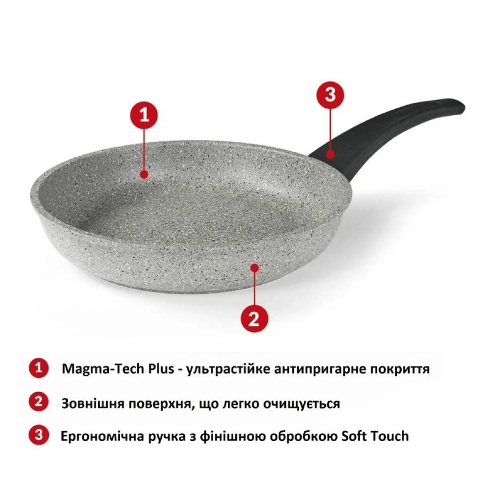 Сковорода Flonal Dura Induction 28 см (DUIPD2830)