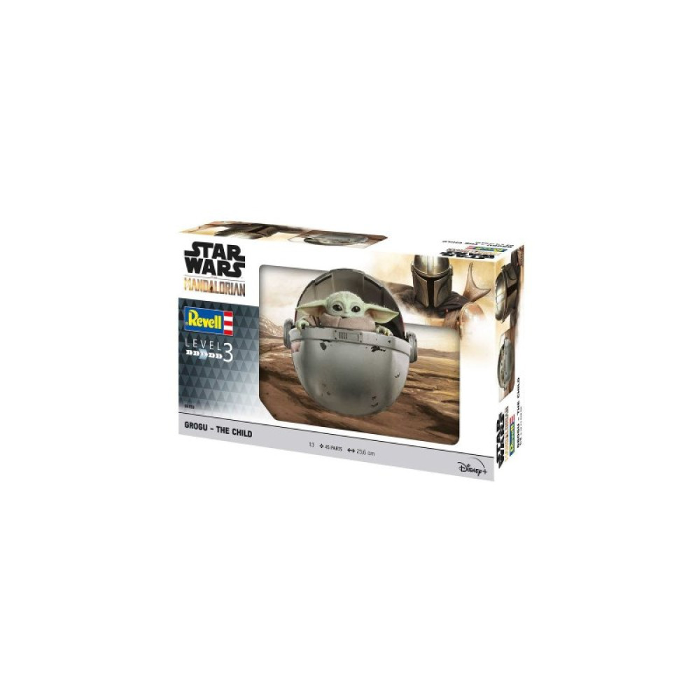 Сборная модель Revell Дитя Йода из сериала "Мандалорец" уровень 3, 1:3 (RVL-06783) Сборная модель Revell Дитя Йода из сериала "Мандалорец" уровень 3, 1:3 (RVL-06783)
