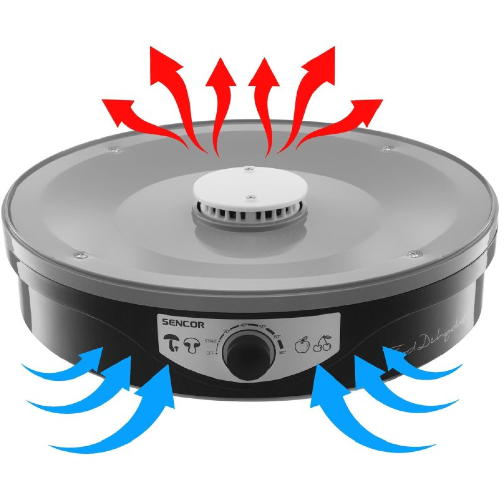 Сушка для овочів та фруктів Sencor SFD3109BK
