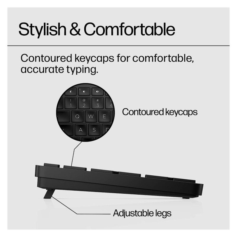 Клавиатура HP 450 Programmable Wireless UA Black (4R184AA)
