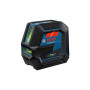 Лазерный нивелир Bosch Professional GCL 2-50 G, до 15 м, с держателем RM 10, зажимом DK 10, мишенью, кейс (0.601.066.M02)