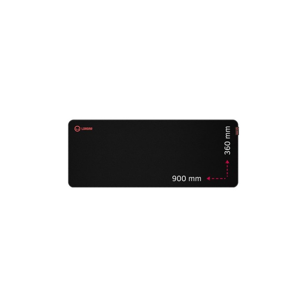 Коврик для мышки Lorgar Main 329 Black/Red (LRG-GMP329)