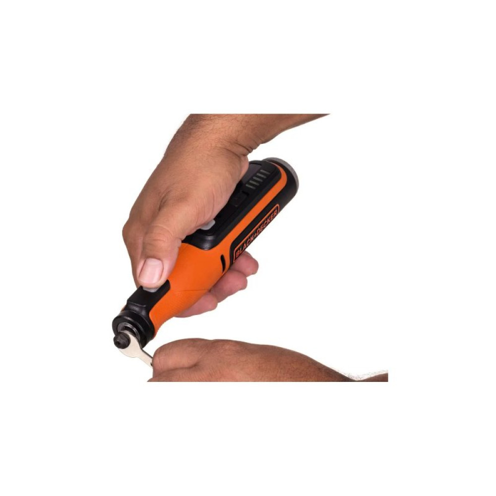 Гравер Black&Decker 29500 об/хв, 7,2V, Li-Ion 1,5Ah (BCRT8I)
