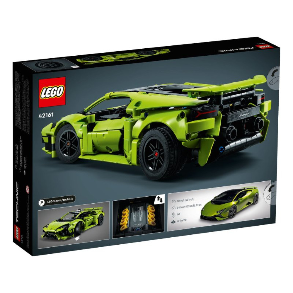 Конструктор LEGO Technic Lamborghini Huracan Tecnica 806 деталей (42161) Конструктор LEGO Technic Lamborghini Huracan Tecnica 806 деталей (42161)
