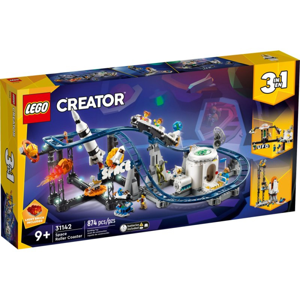 Конструктор LEGO Creator Космические горки 874 детали (31142) Конструктор LEGO Creator Космические горки 874 детали (31142)