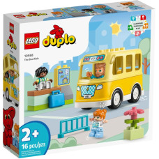 Конструктор LEGO DUPLO Поездка на автобусе 16 деталей (10988)