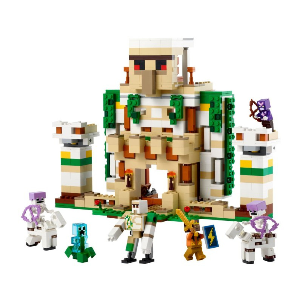 Конструктор LEGO Minecraft Фортеця «Залізний голем» 868 деталей (21250)