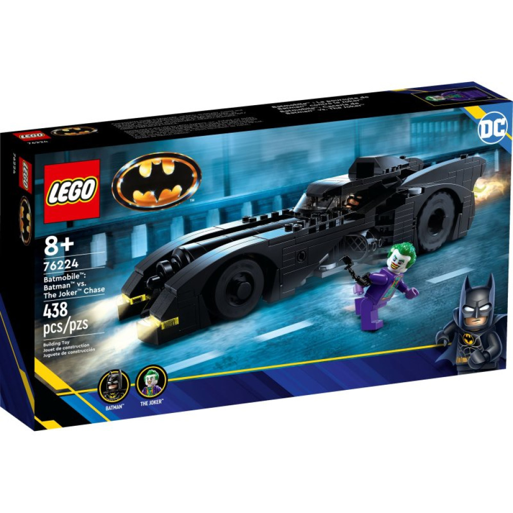 Конструктор LEGO DC Batman Бэтмобиль: Преследование. Бэтмен против Джокера (76224)