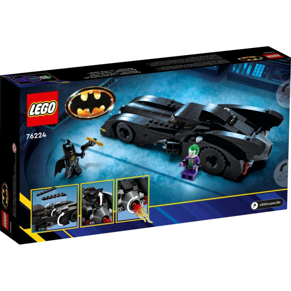 Конструктор LEGO DC Batman Бэтмобиль: Преследование. Бэтмен против Джокера (76224)