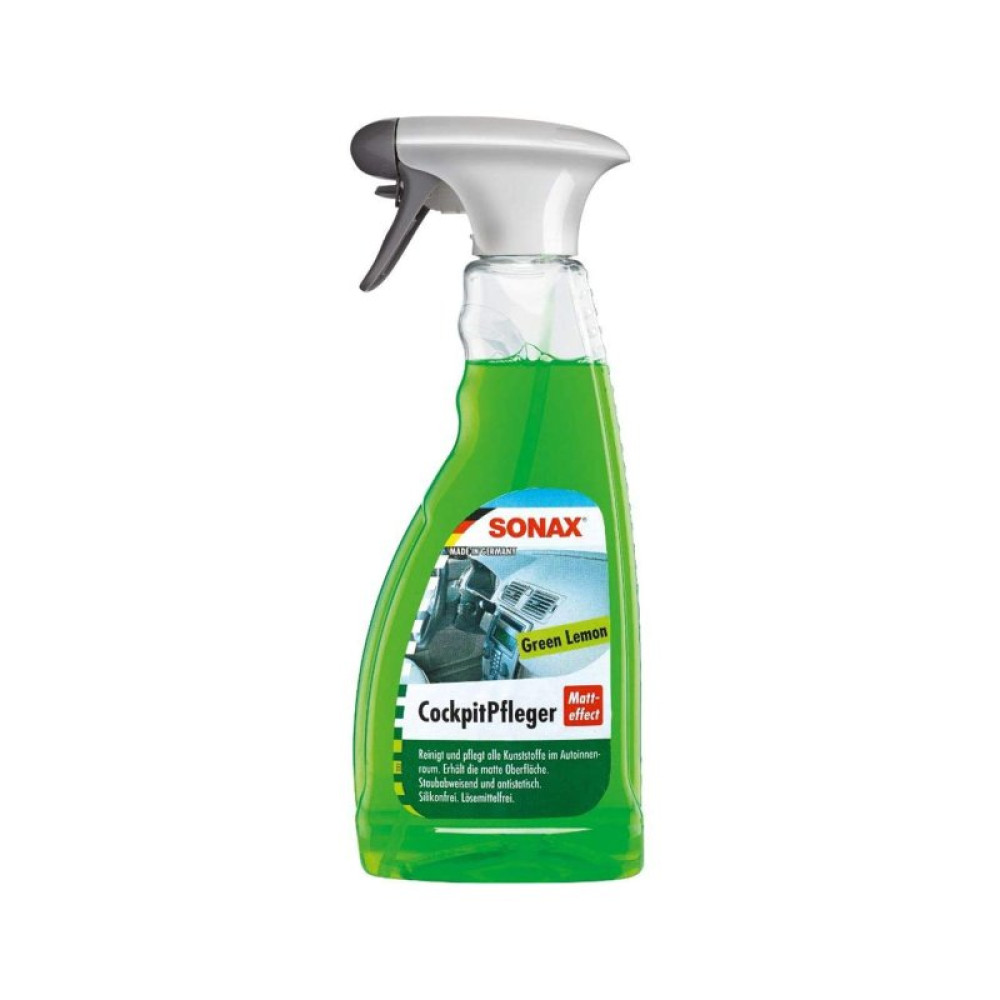 Автополіроль Sonax Cockpitpfleger - green-lemon 500мл (358241)