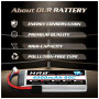 Аккумулятор для дрона HRB Lipo 3s 11.1V 4000mAh 60C Battery (Weight under 300g) (HR-4000MAH-3S-60C) Аккумулятор для дрона HRB Lipo 3s 11.1V 4000mAh 60C Battery (Weight under 300g) (HR-4000MAH-3S-60C)