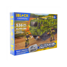 Конструктор iBlock Армия КрАЗ УРАГАН 536 деталей (PL-921-388) Конструктор iBlock Армия КрАЗ УРАГАН 536 деталей (PL-921-388)