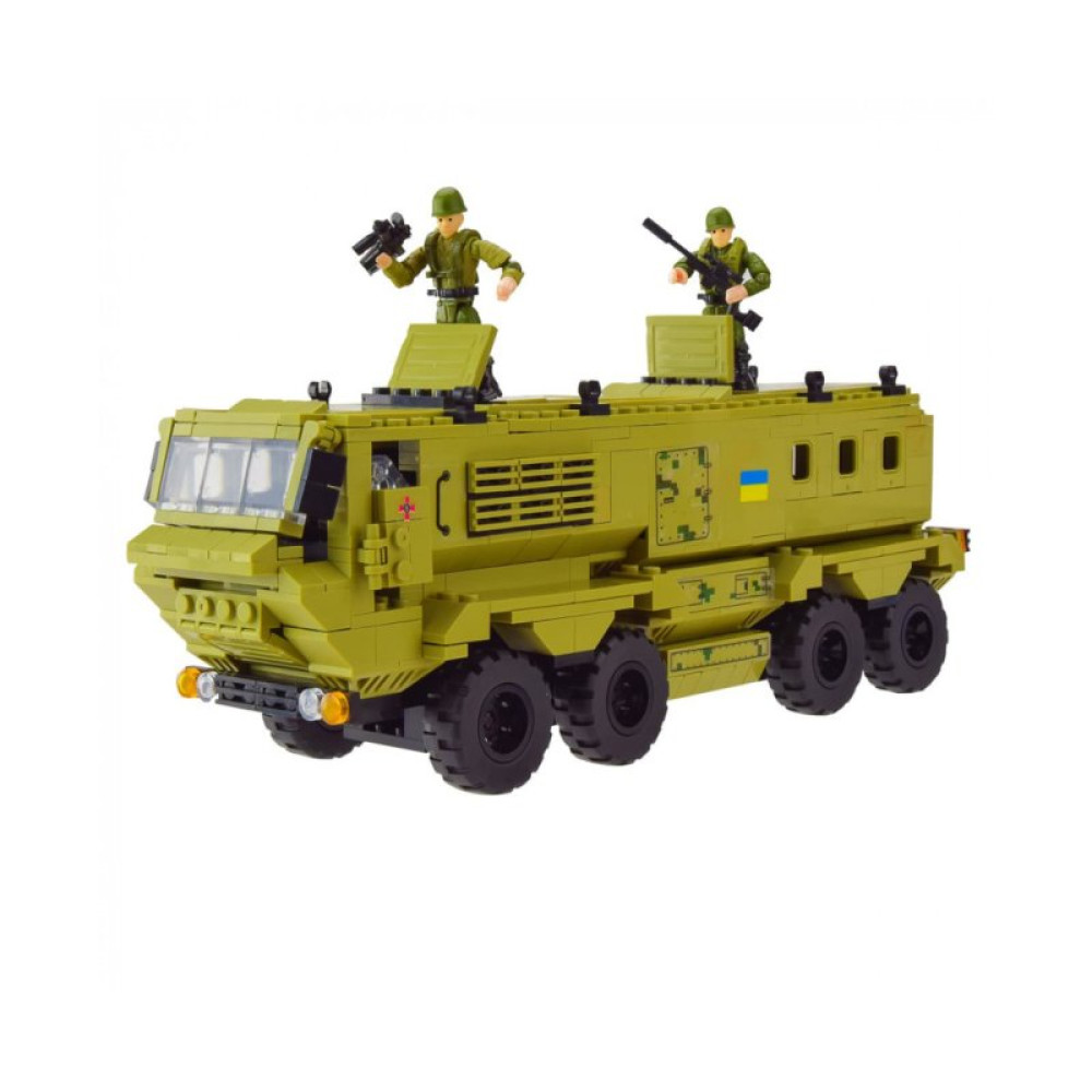 Конструктор iBlock Армия КрАЗ УРАГАН 536 деталей (PL-921-388)