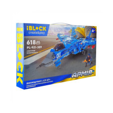 Конструктор iBlock Армия Истребитель СУ-27 618 деталей (PL-921-389) Конструктор iBlock Армия Истребитель СУ-27 618 деталей (PL-921-389)