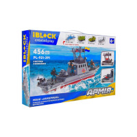 Конструктор iBlock Армия МБАК Аккерман 456 деталей (PL-921-391)