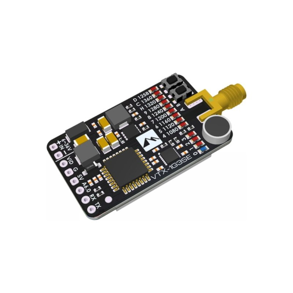 Видеоприемник MATEKSYS 1.2/1.3GHz Transmitter VTX-1G3SE 9CH (VTX-1G3SE-9)