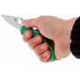 Нож Spyderco Delica 4 Flat Ground ACX 390 Green (C11FPGR)